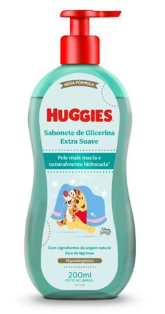 Sabonete Líquido Infantil Huggies Extra Suave 200 ML