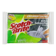 Esponja Scotch Brite Salva Unhas Antibacteriana 931