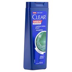 Shampoo Clear Men Limpeza Diária 2 Em 1 200 ML