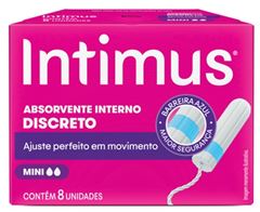 Absorvente Interno Intimus Tamanho Mini 8  UN