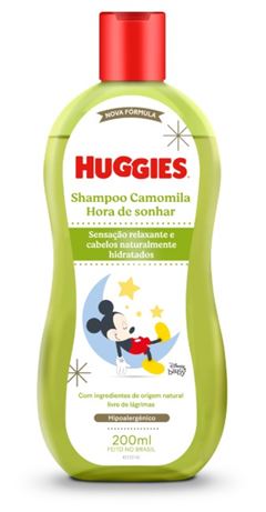 Shampoo Infantil Huggies Camomila 200 ML