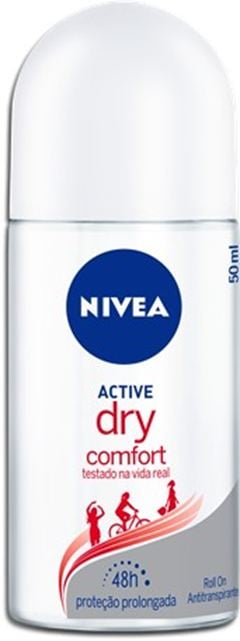 Desodorante Roll-On Nivea Feminino Dry Comfort Regular