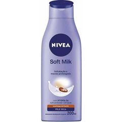 Loção Hidratante Nivea Soft Milk Pele Seca