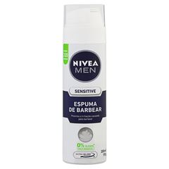 Espuma De Barbear Nivea For Men Sensitive Para Pele Sensível