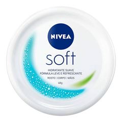 Creme Nivea Soft Para Todos Os Tipos De Pele 49 Gramas