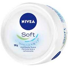 Creme Nivea Soft Rosto, Mãos E Corpo Pote 97 Gramas