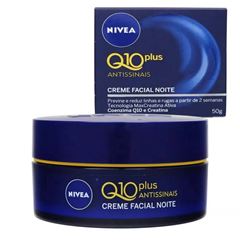 Creme Nivea Hidratante Noite Q10 Antissinais