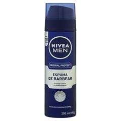 Espuma De Barbear Nivea For Men Hidratante Para Pele Normal A Seca