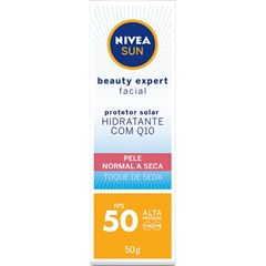 Protetor Solar Nivea Sun Facial Toque Seco Fator De Proteção Solar 60