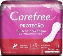 Absorvente Protetor Diário Carefree Sem Perfume
