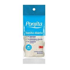 Esponja Para Banho 3M Ponjita Cores Amarela