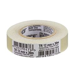 Fita Adesiva 3M Durex Transparente 12 Milímetros Por 30 Metros Com 10  UN