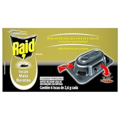 Inseticida Raid Isca Para Barata