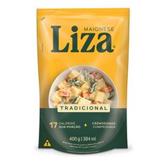 Maionese Liza Tradicional 400 Gramas Sachê