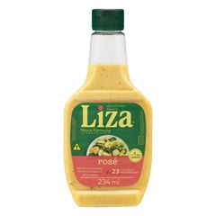 Molho Liza Para Salada Rosê Embalagem Pet