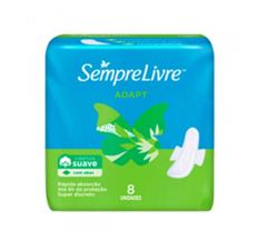 Absorvente Sempre Livre Especial Com Abas Suave Leve 8 Pague 7