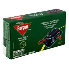 Inseticida Iscas Baygon Mata Barata