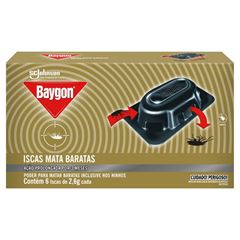 Inseticida Iscas Baygon Mata Barata