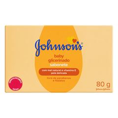 Sabonete Johnson s Baby Glicerina Mel E Vitamina E