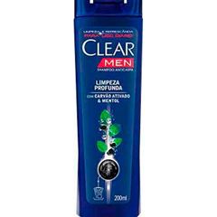 Shampoo Clear Sports Men Limpeza Profunda 200 ML