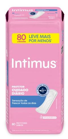 Preço Especial Absorvente Protetor Diário Intimus Days Flexível Sem Perfume Leve 80 Pague 60