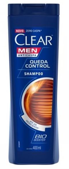 Shampoo Clear Men Controle De Queda 400 ML