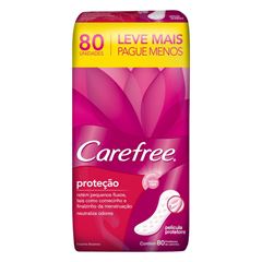 Absorvente Protetor Diário Carefree Leve 80 Pague 60 Com Perfume