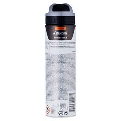 Desodorante Aerossol Rexona Masculino Invisible 150 ML