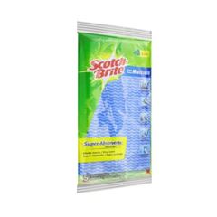 Pano Para Limpeza Scotch Brite Azul Embalagem Com 5  UN