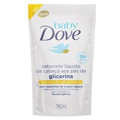 Sabonete Líquido Infantil Baby Dove Hidratação Glicerinada Refil