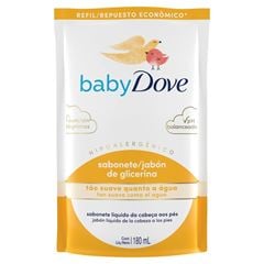 Sabonete Líquido Infantil Baby Dove Hidratação Glicerinada Refil