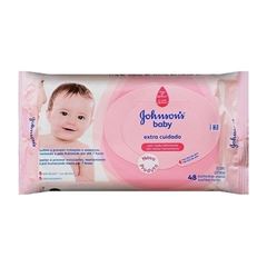 Lenço Umedecido Johnson s Baby Proteção Da Pele