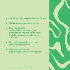 Absorvente Sempre Livre Especial Adapt Sem Abas Suave