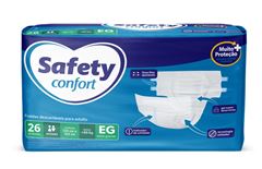 Fralda Descartável Geriátrica Safety Econômica Tamanho XG 26  UN