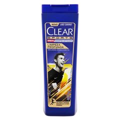 Shampoo Clear Sports Men Limpeza Profunda 400 ML