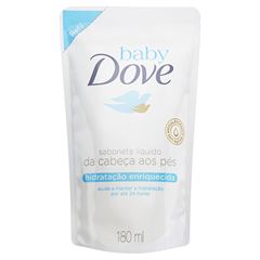 Sabonete Líquido Infantil Baby Dove Hidratação Enriquecida Refil