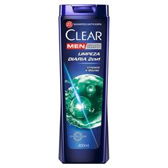 Shampoo Clear Men Limpeza Diária 2 Em 1 400 ML