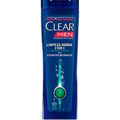 Shampoo Clear Men Limpeza Diária 2 Em 1 400 ML