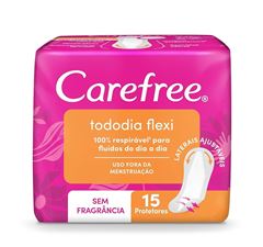 Absorvente Protetor Diário Carefree Todo Dia Flex