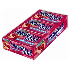 Chiclete Freegells Gum Original Cereja