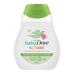 Shampoo Infantil Baby Dove Cabelos Claros Hidratante Enriquecida 200ml