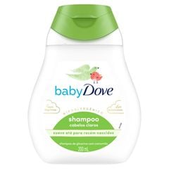 Shampoo Infantil Baby Dove Cabelos Claros Hidratante Enriquecida 200ml