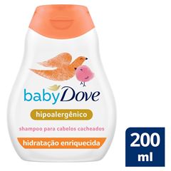 Shampoo Infantil Baby Dove Cabelos Cacheados 200ml