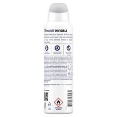 Desodorante Aerossol Rexona Feminino Invisible 150 ML