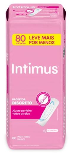 Preço Especial Absorvente Protetor Diário Intimus Days Flexível Sem Perfume Leve 80 Pague 60