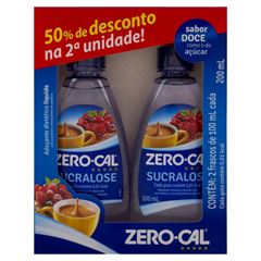 Adoçante Zero Cal Líquido Sucralose Promocional