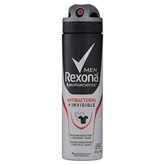 Desodorante Aerossol Rexona Masculino Antibacteriano Invisible