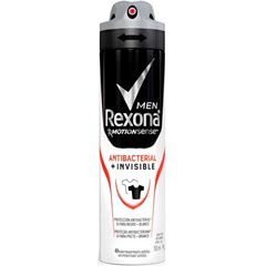 Desodorante Aerossol Rexona Masculino Antibacteriano Invisible