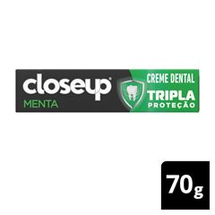 Creme Dental Closeup Triple Menta 70 Gramas