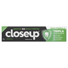 Creme Dental Closeup Triple Menta 70 Gramas